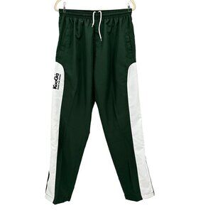 NWT Kooga Made For Rugby Green White Lined Track Pants Mens Small 32